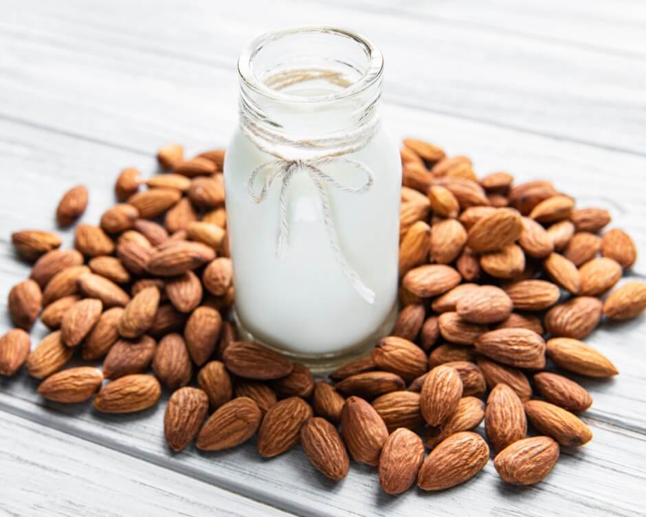 can you be allergic to almond milk