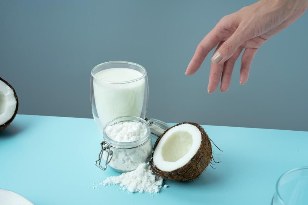making coconut milk