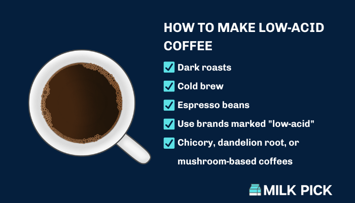 tips for how to make low acid coffee