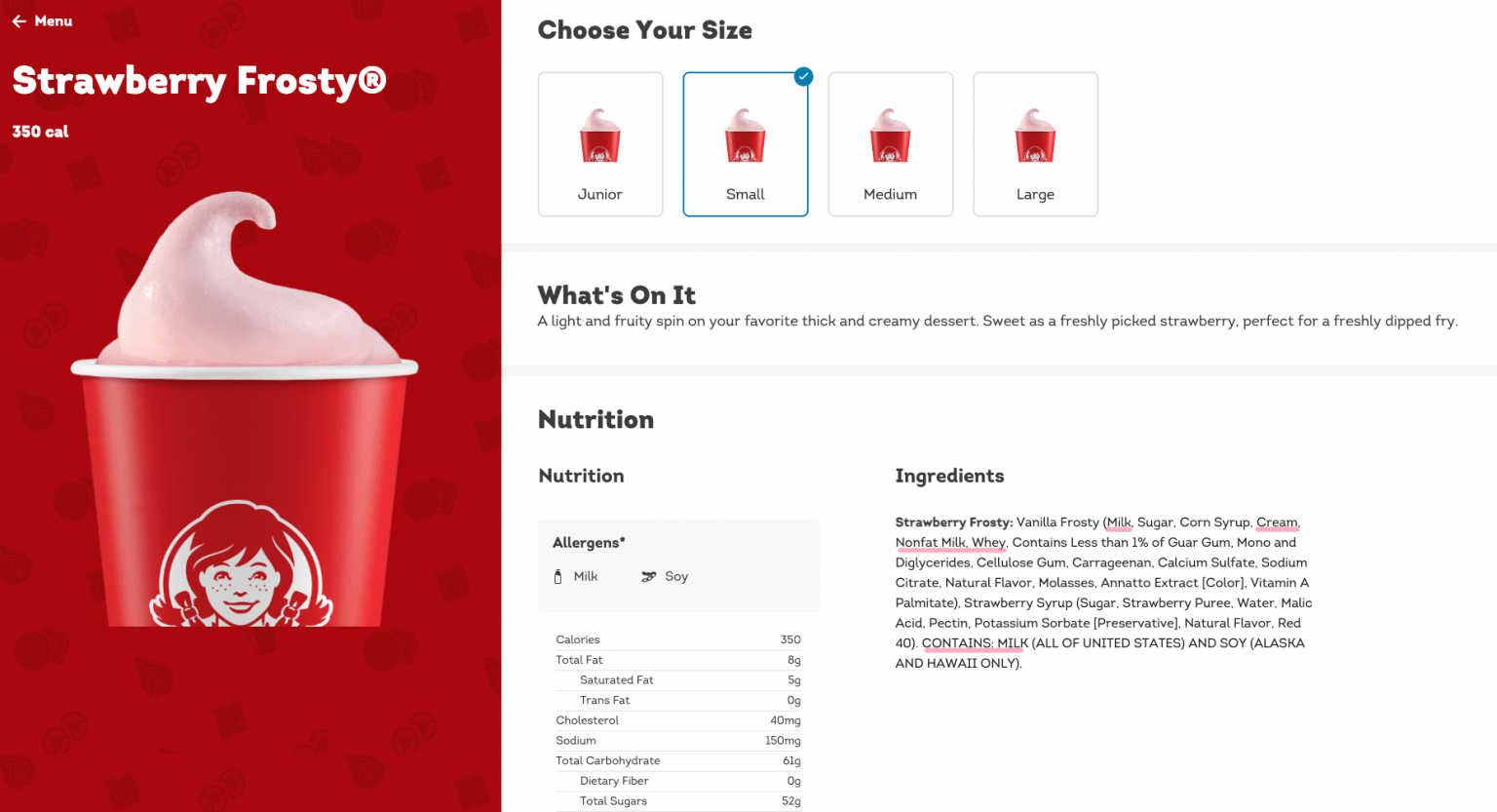 Is There Milk in a Frosty? (DairyFree?) Milk Pick