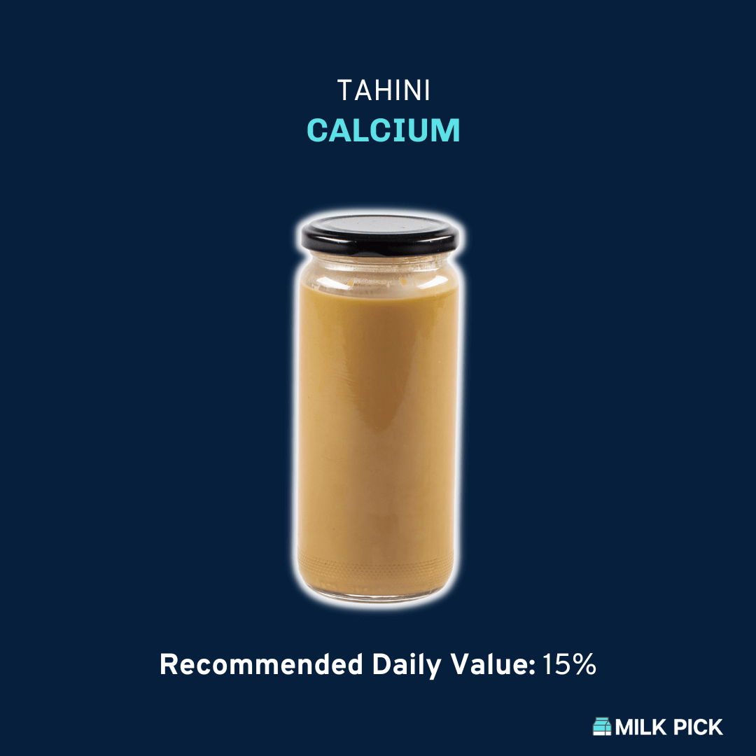 calcium in tahini