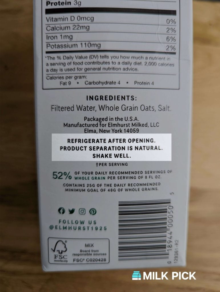 Does Oat Milk Need To Be Refrigerated? (Sometimes) Milk Pick