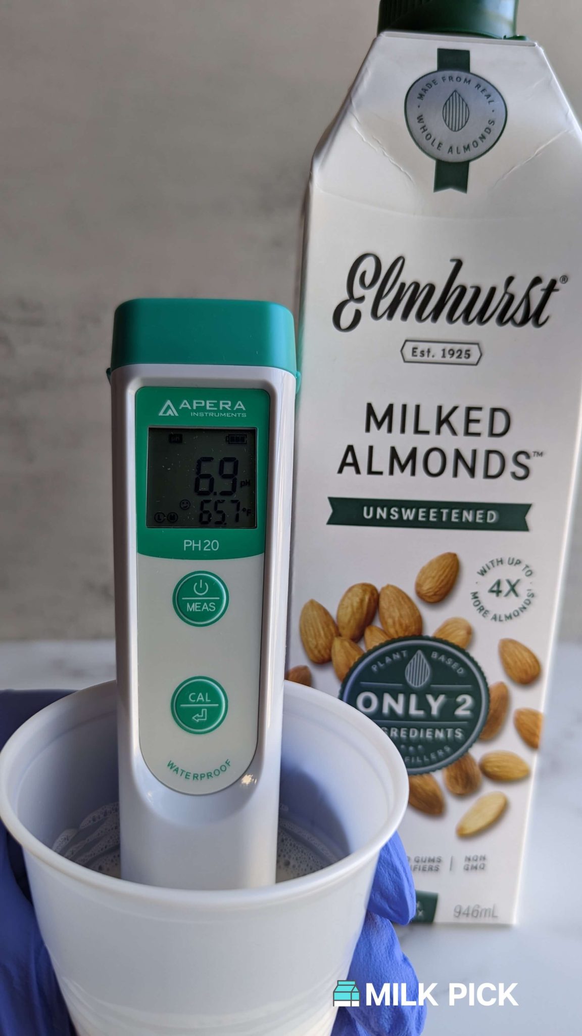 Is Almond Milk Acidic Or Alkaline (pH Tested!) Milk Pick