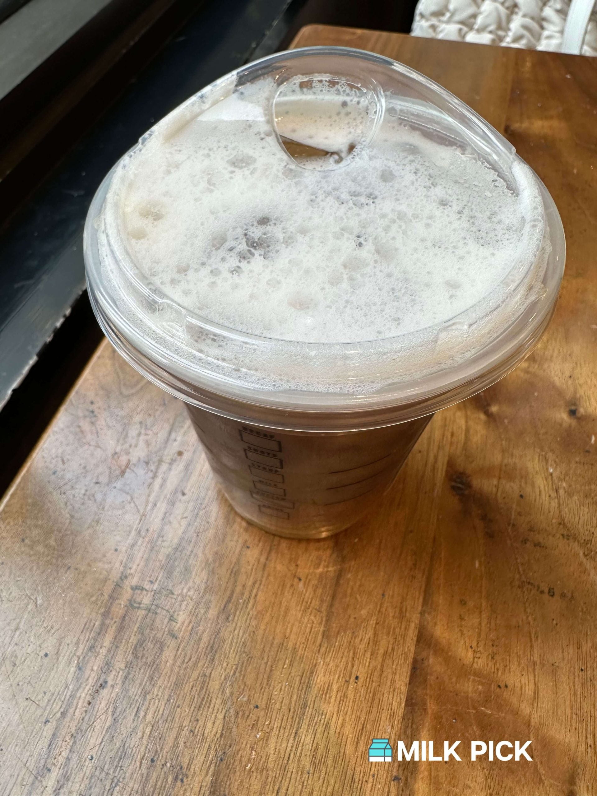 Starbucks Salted Caramel Cold Foam Cold Brew With Almond Milk