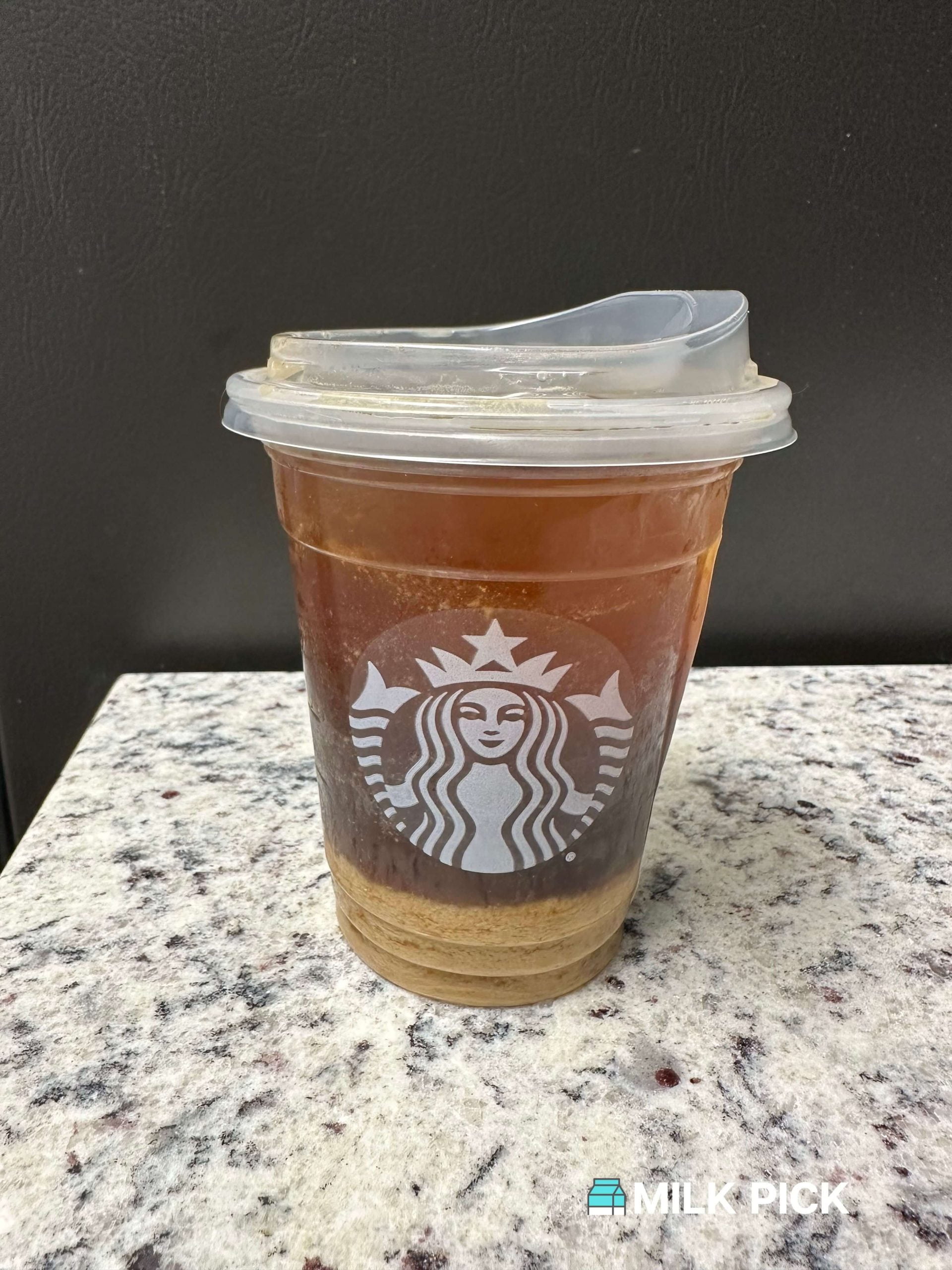 Starbucks cold brew with almond milk