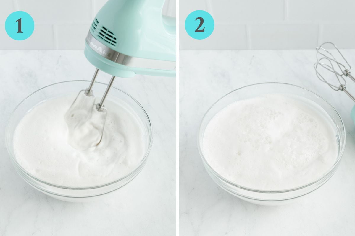 how to froth almond milk with mixer whisk