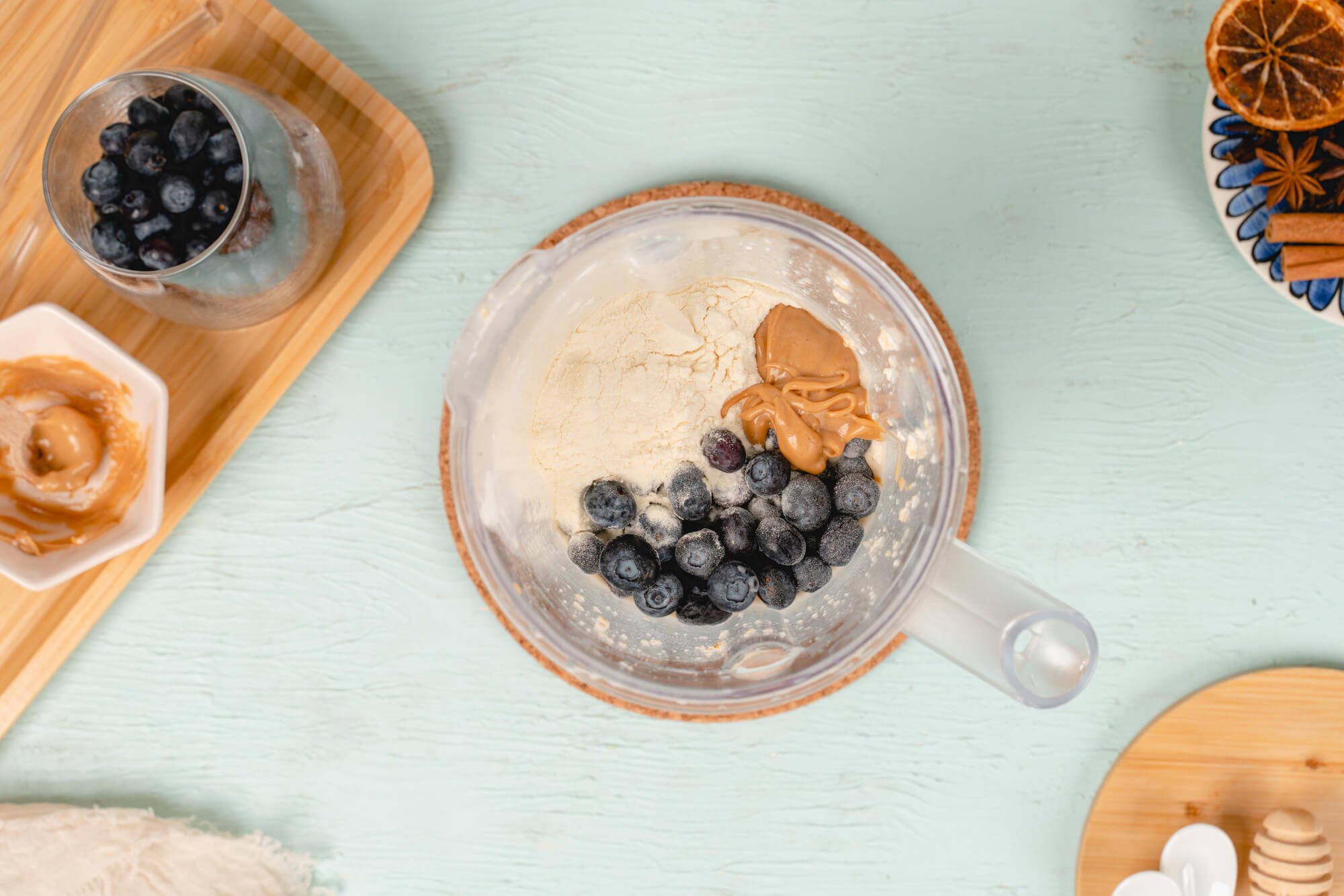 The Berrylicious Protein Almond Milk Smoothie Step 2