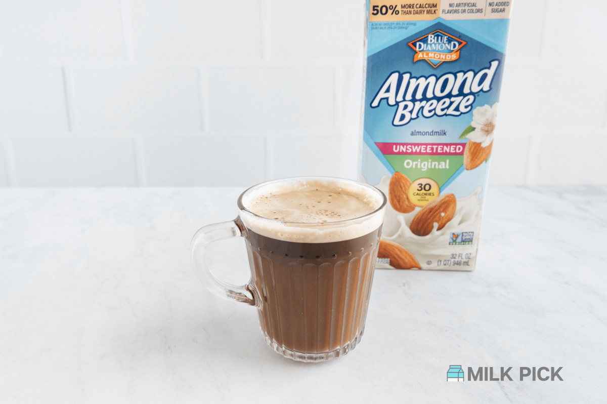 almond breeze curdling test