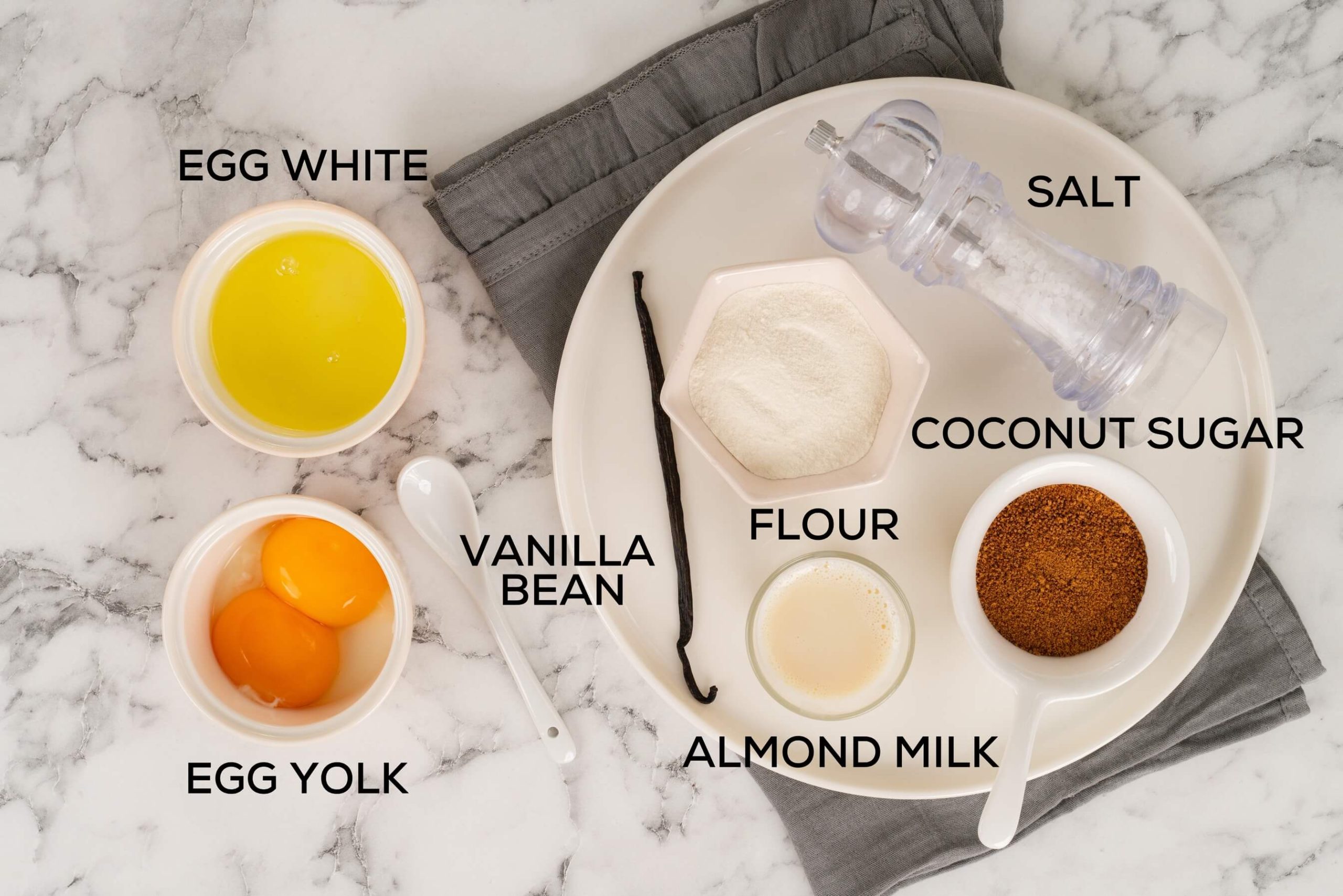 almond milk pancakes ingredients