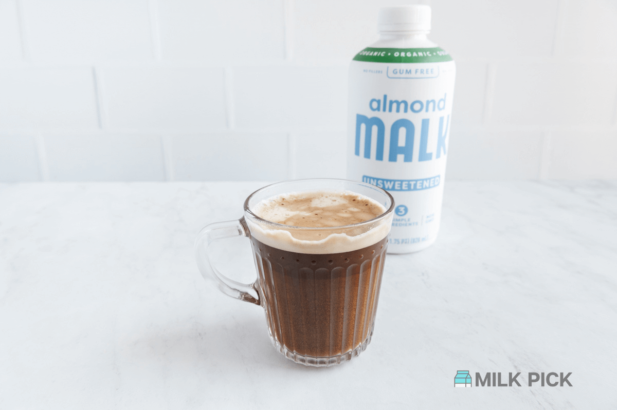 malk almond milk curdling test