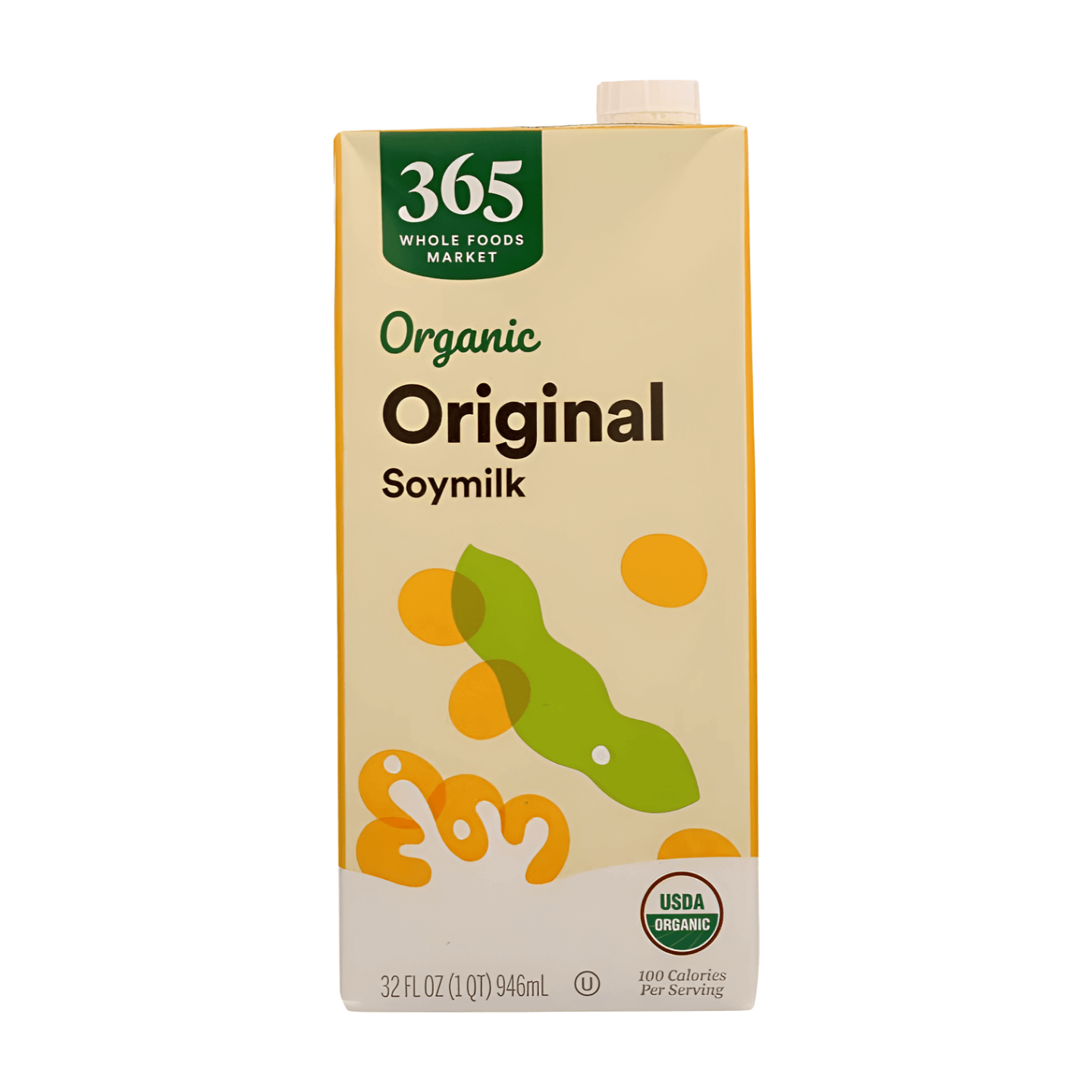 Wholefoods 365 Organic Plain Soymilk Shelf-Stable