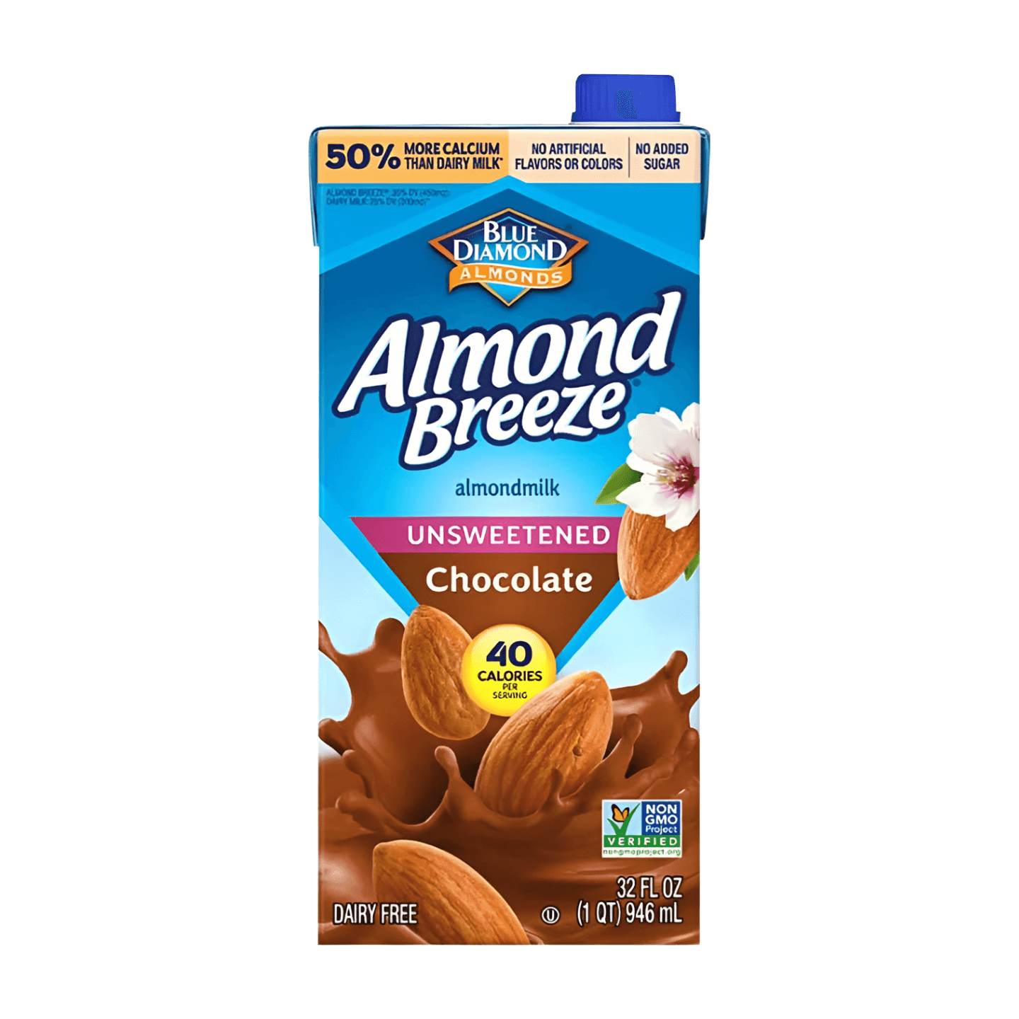 Almond Breeze Shelf Stable Unsweetened Chocolate Almondmilk