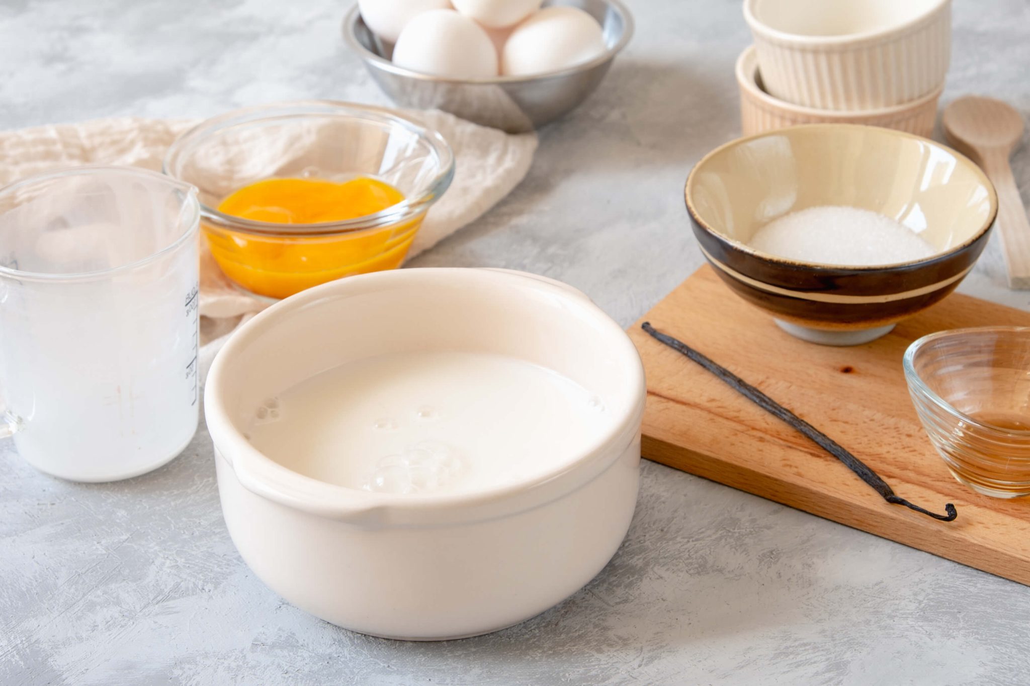 Almond Milk Custard Recipe (DairyFree) Milk Pick