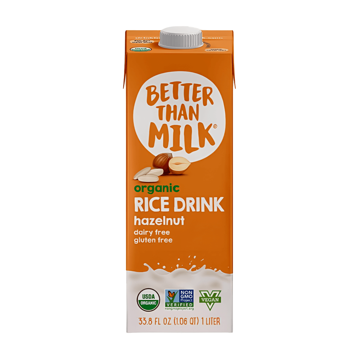 Better Than Milk Organic Hazelnut Rice Drink
