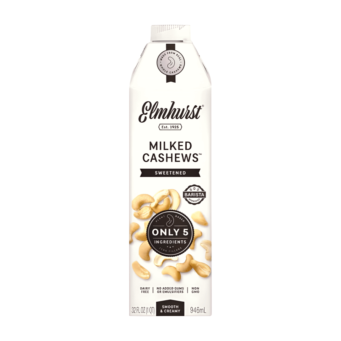 Elmhurst Sweetened Cashew Milk