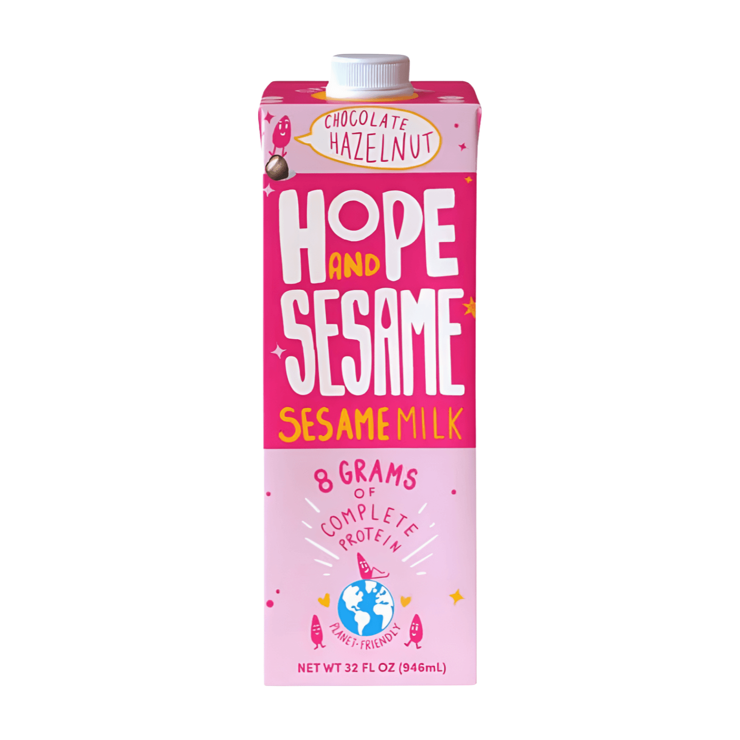 Hope And Sesame Chocolate Hazelnut Sesamemilk Shelf Stable
