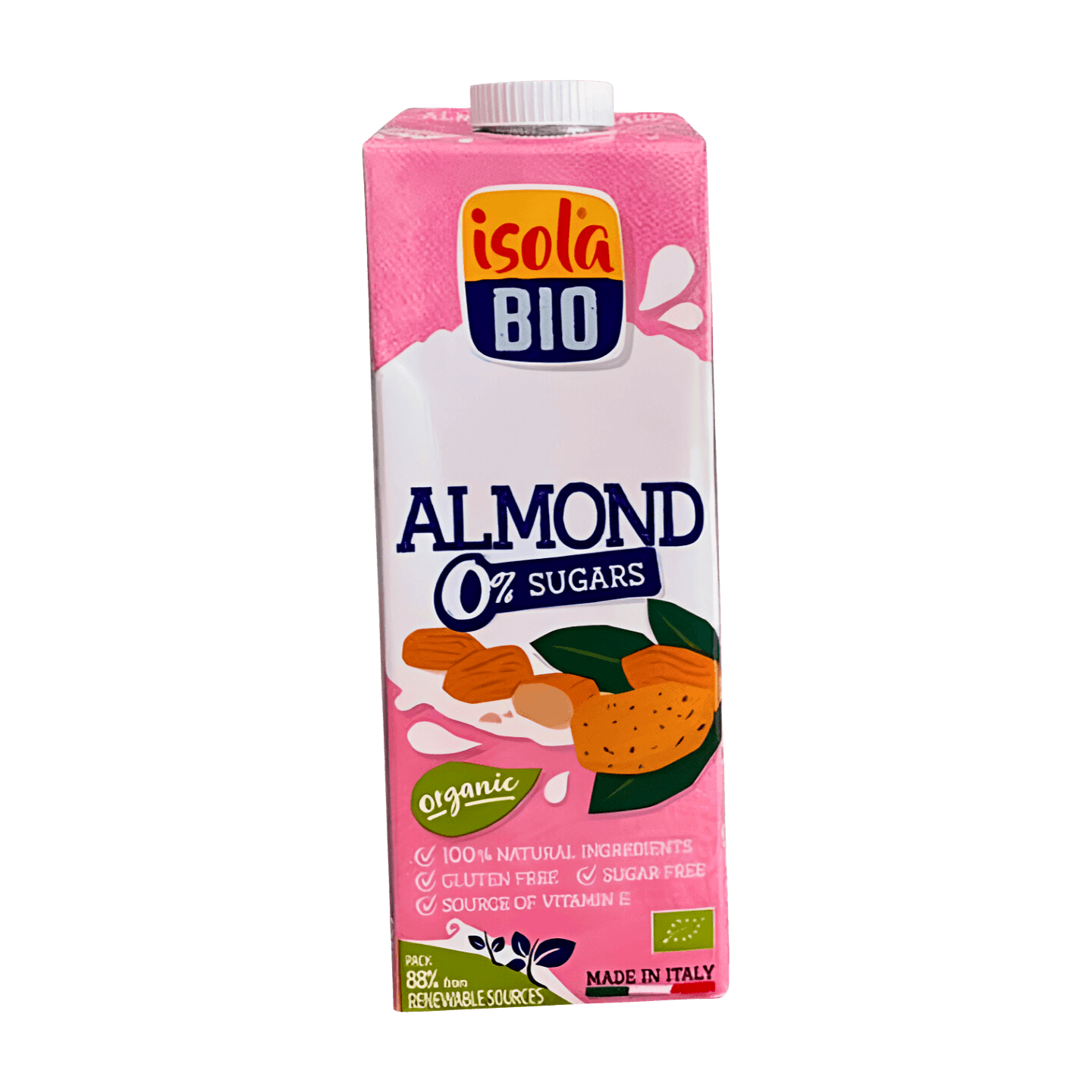 Isola Bio Almond Milk Zero Sugars Drink
