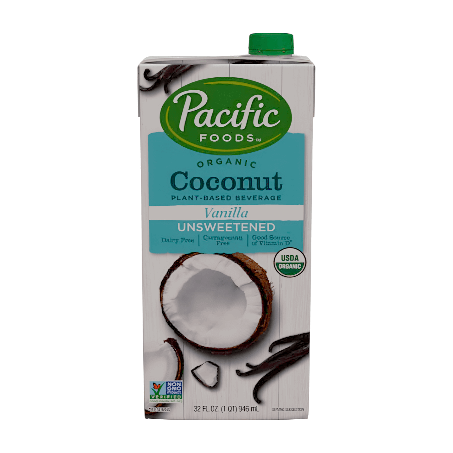 Pacific Foods Organic Coconut Unsweetened Vanilla Beverage