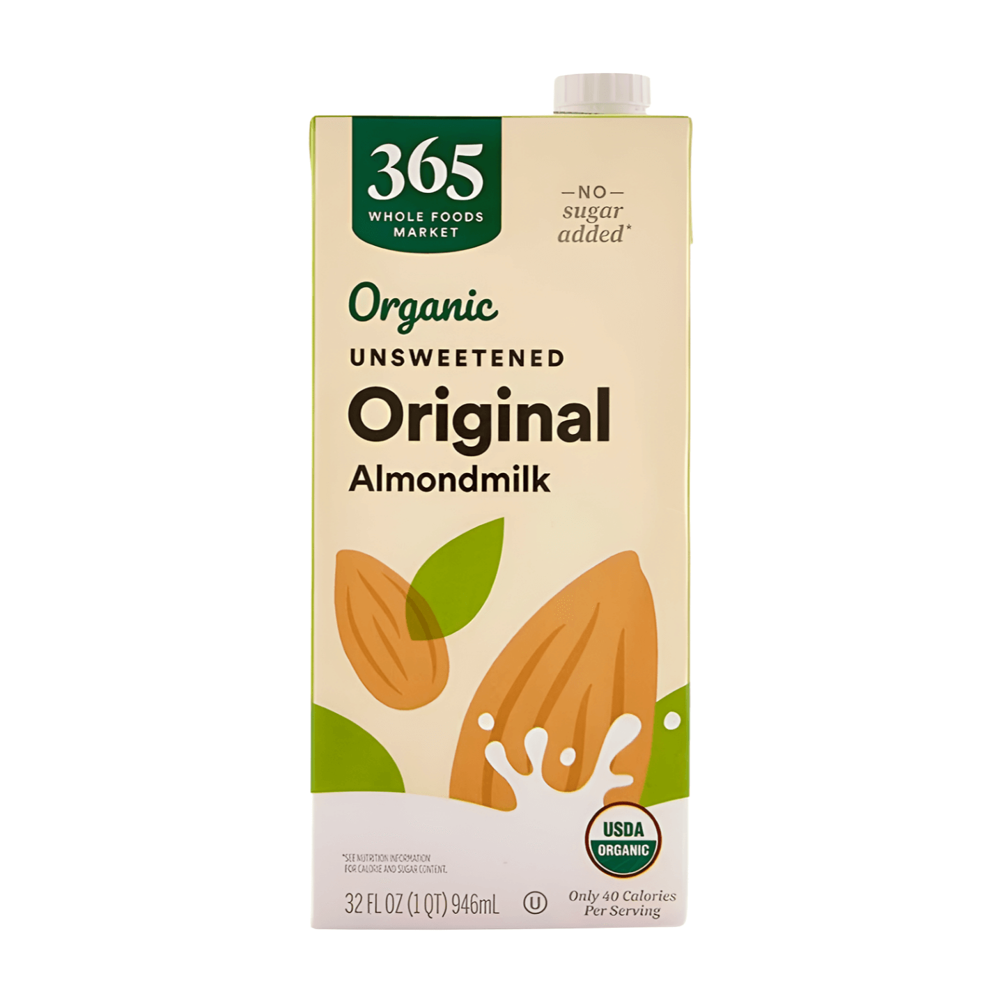 Wholefoods 365 Organic Almondmilk Shelf-Stable