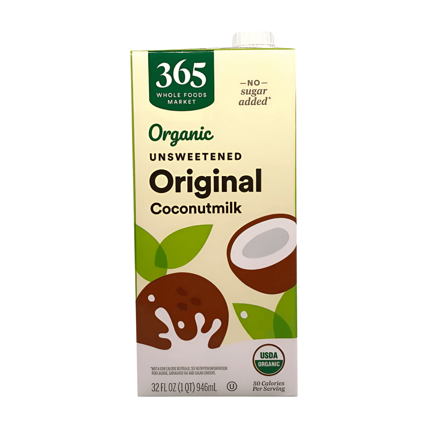 Wholefoods 365 Organic Unsweetened Coconut Milk Shelf-Stable
