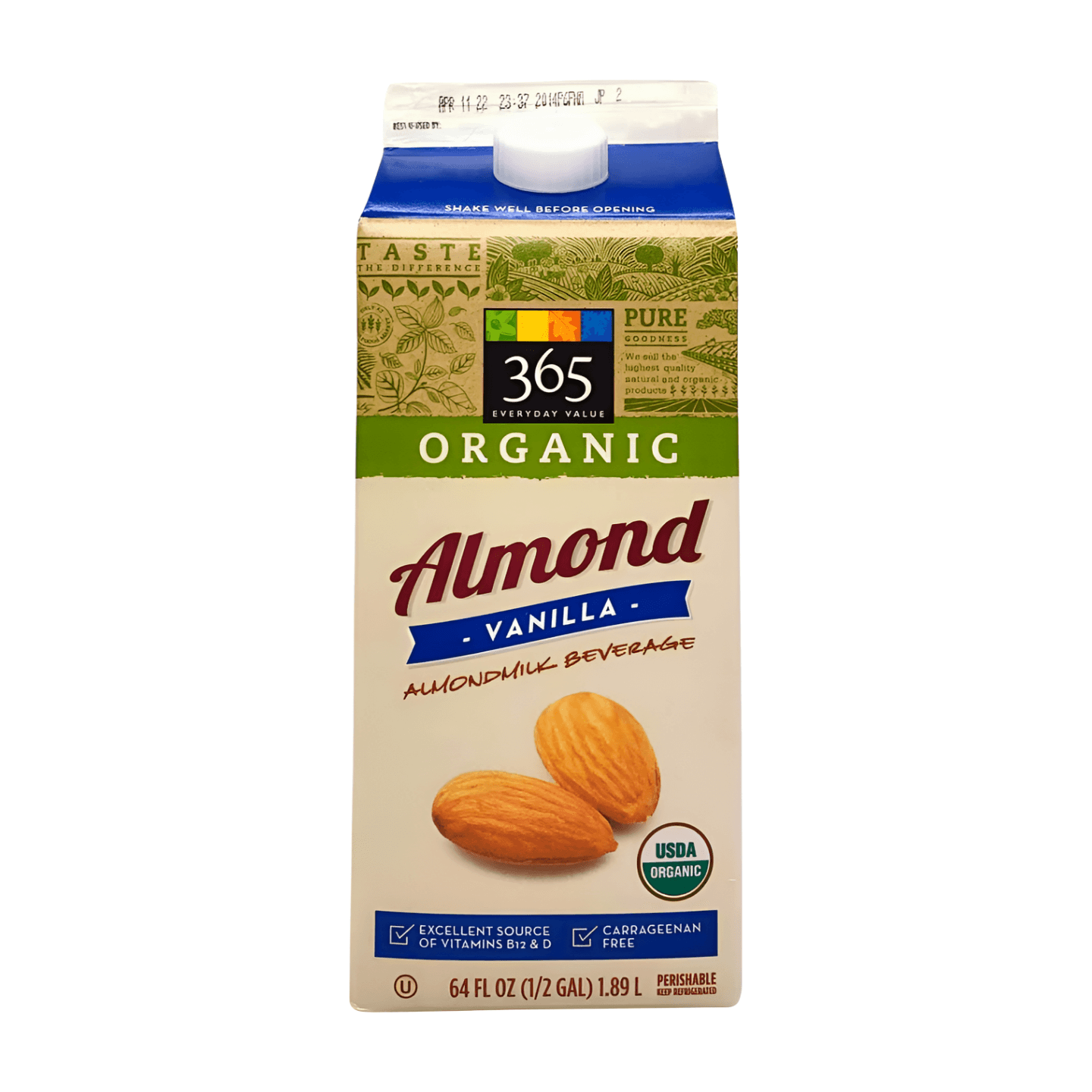 Wholefoods 365 Vanilla Almondmilk