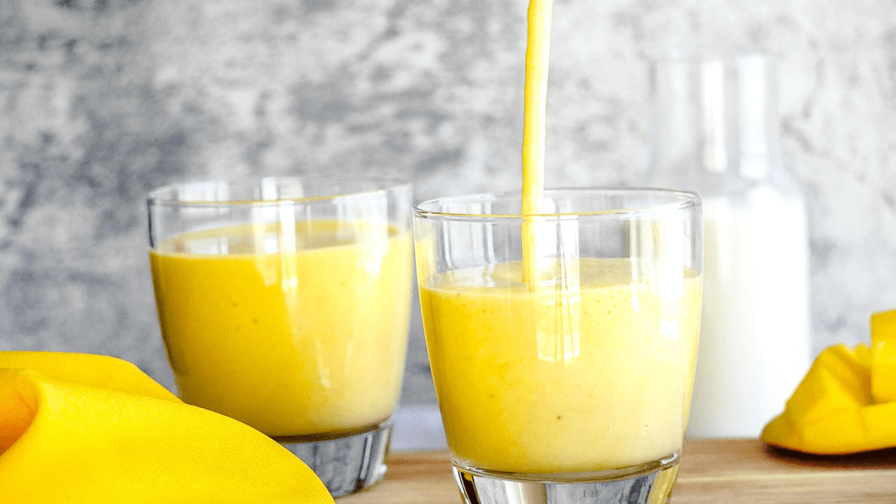 Dairy Free Mango Smoothie Recipe 5 Ingredients Milk Pick