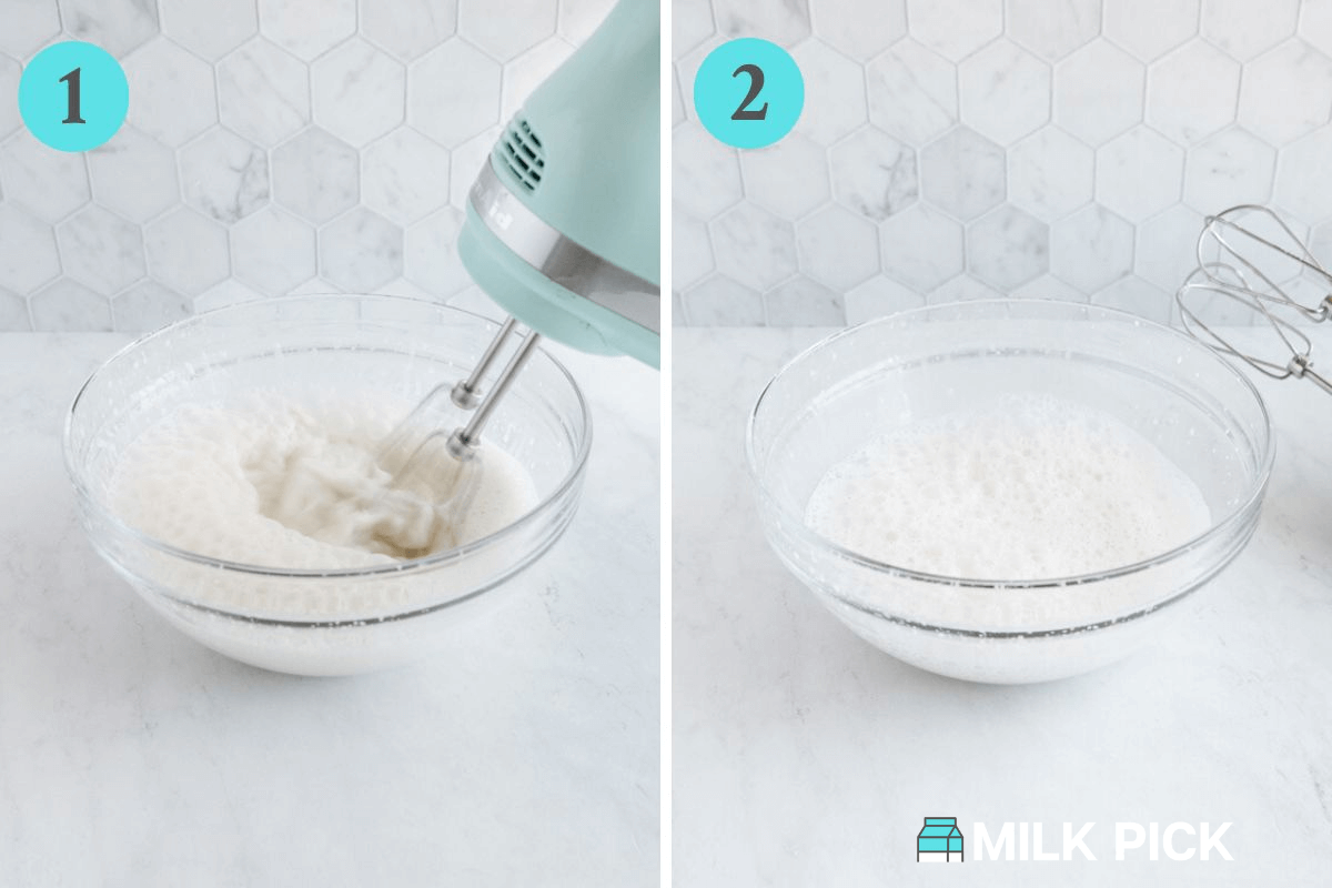 How to Froth Oat Milk with Hand Mixer