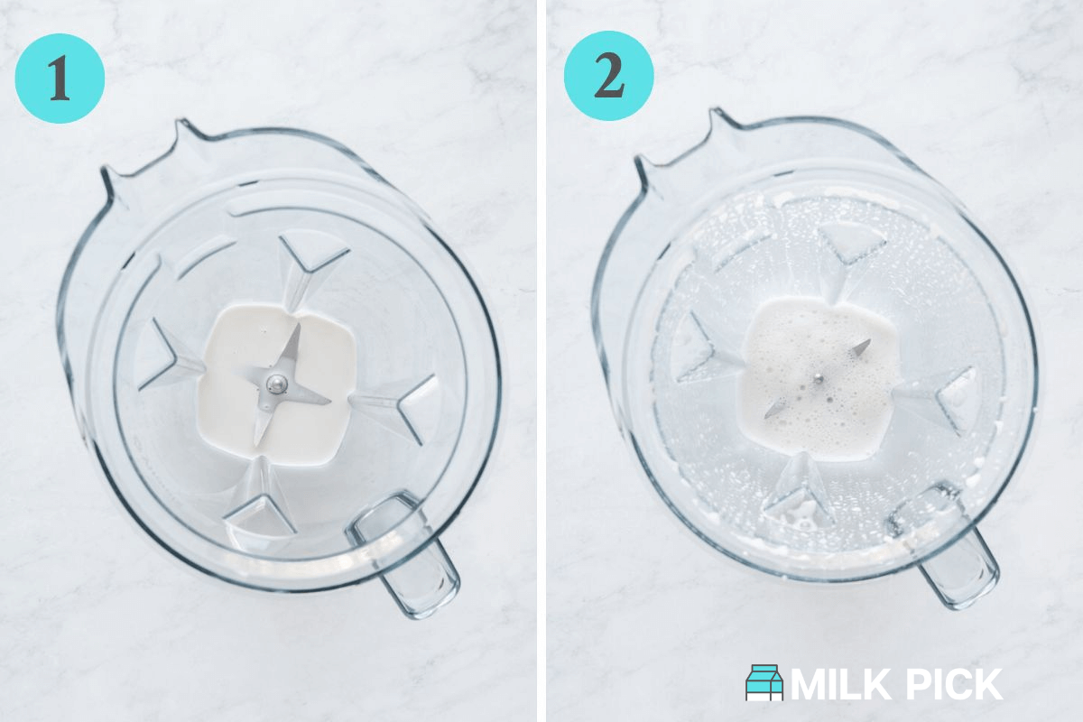 How to Froth Oat Milk with a Blender