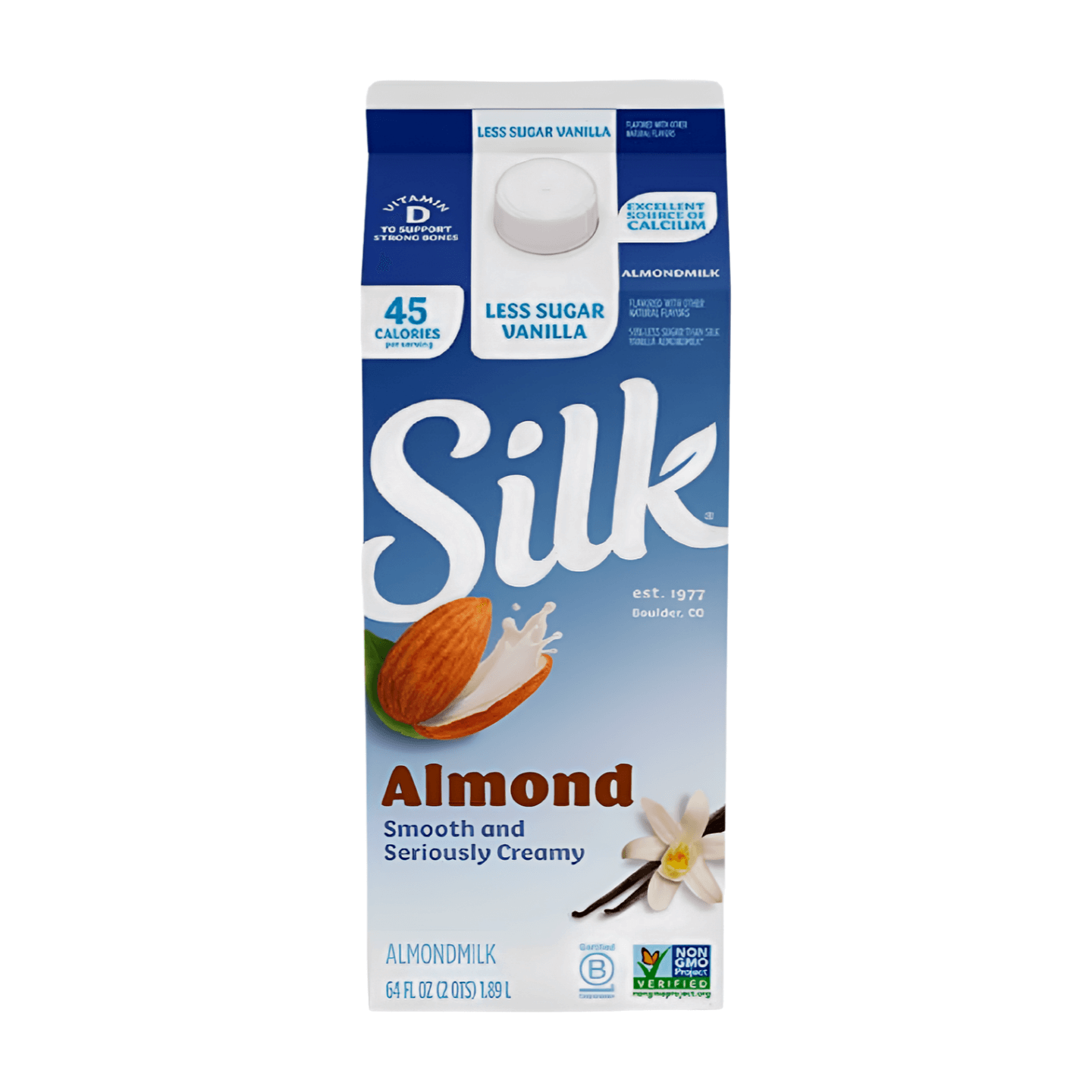 Silk Less Sugar Vanilla Almondmilk