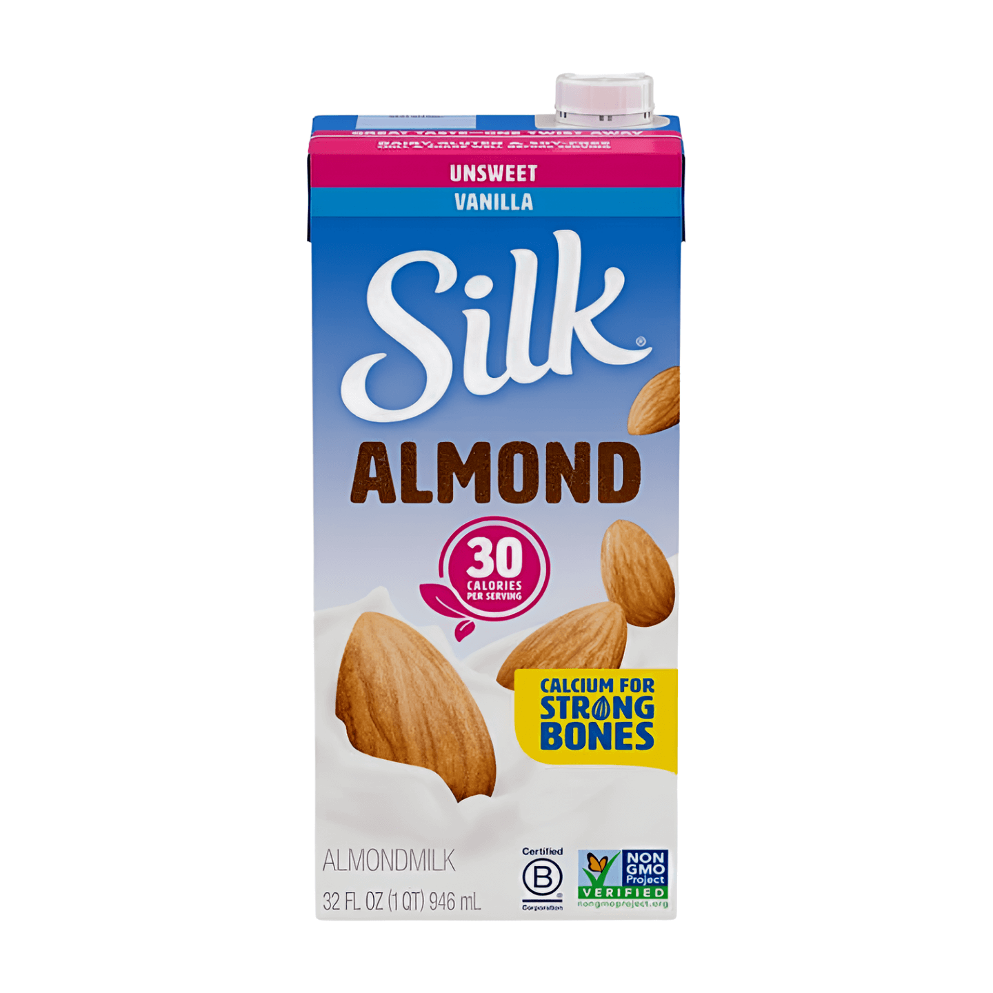 Silk Shelf-Stable Unsweet Vanilla Almondmilk