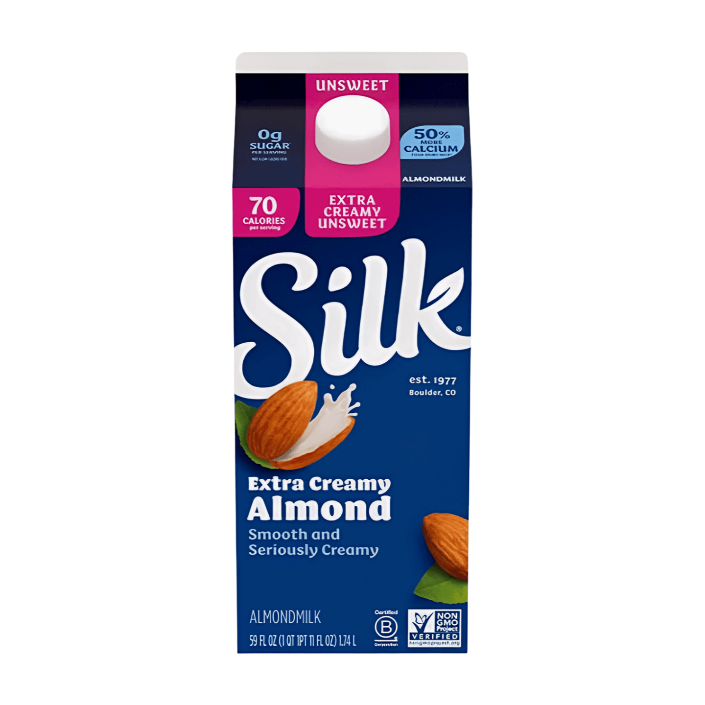Silk Unsweet Extra Creamy Almondmilk