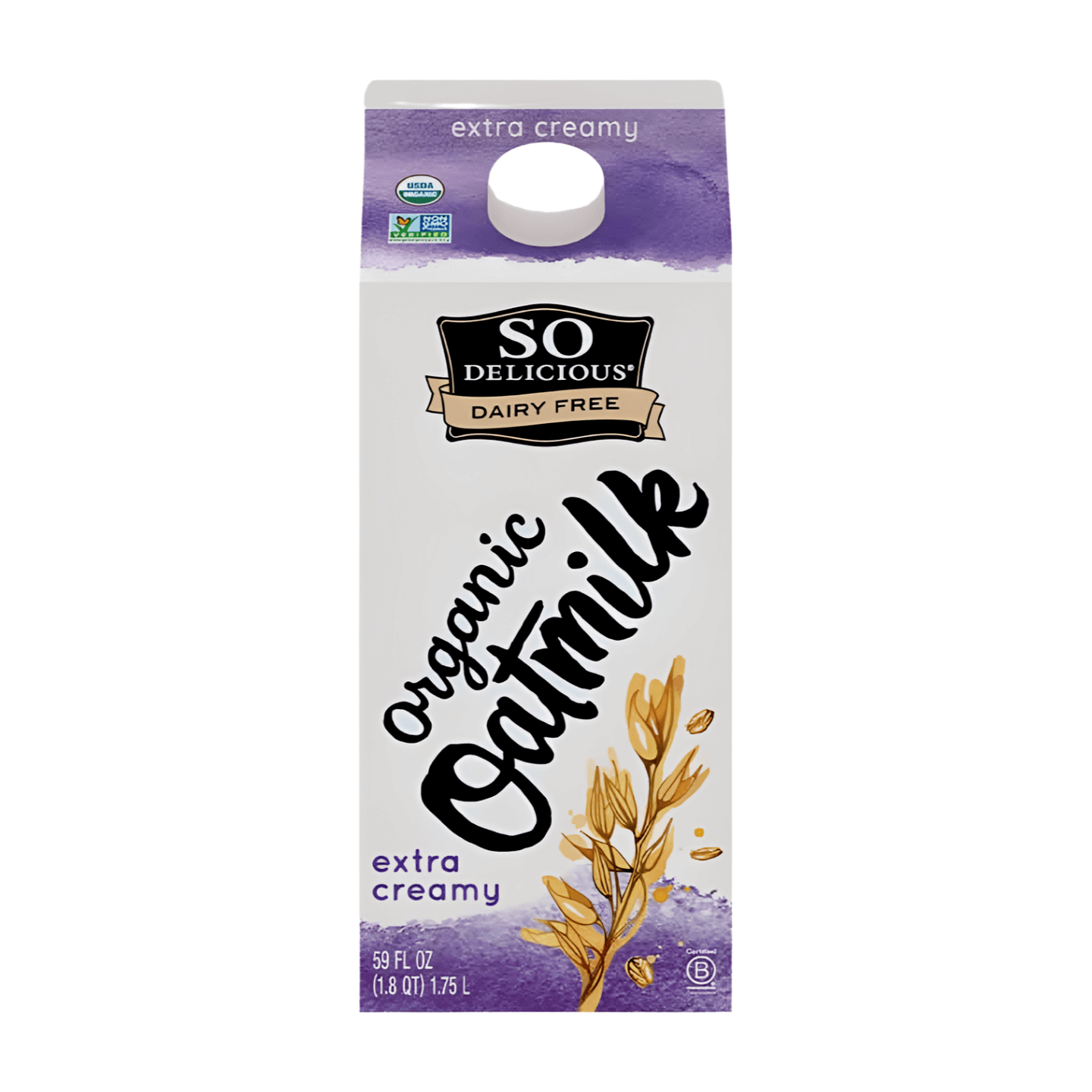 So Delicious Extra Creamy Organic Oatmilk
