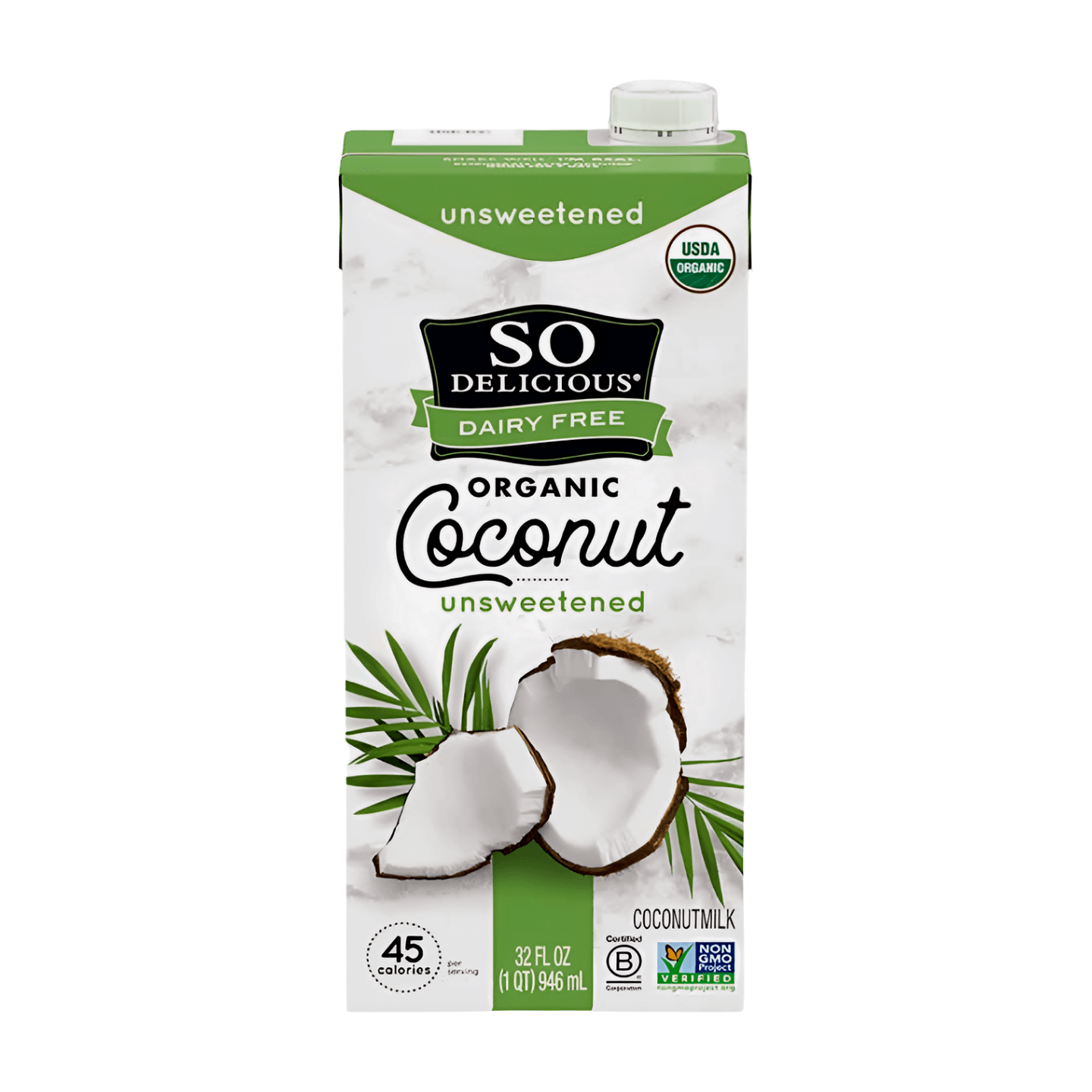 So Delicious Organic Unsweetened Shelf Stable Coconutmilk