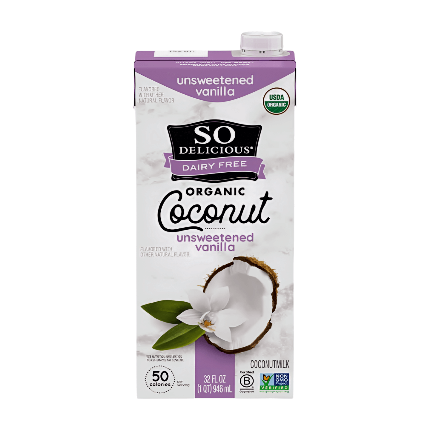 So Delicious Unsweetened Vanilla Shelf Stable Coconutmilk