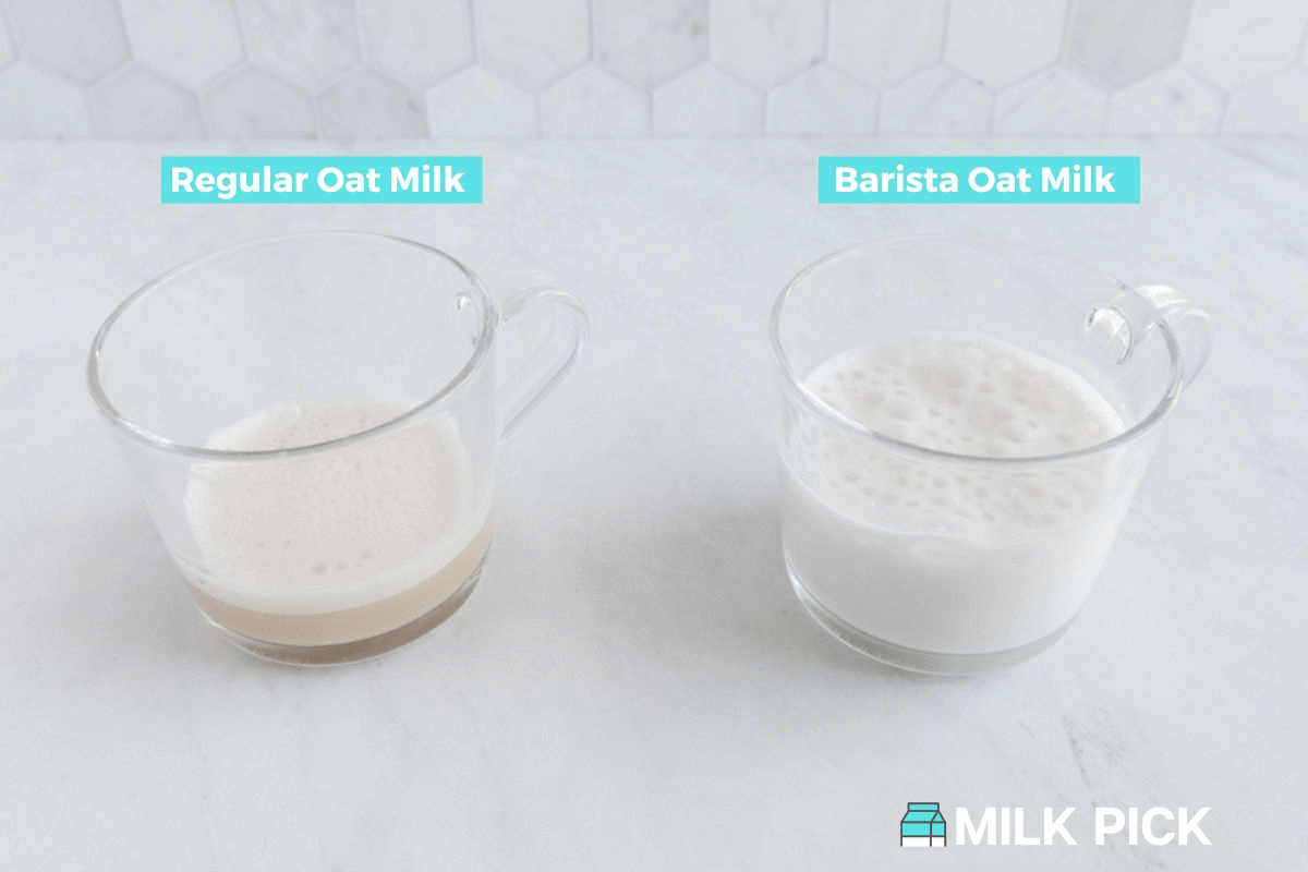 regular oat milk vs barista oat milk