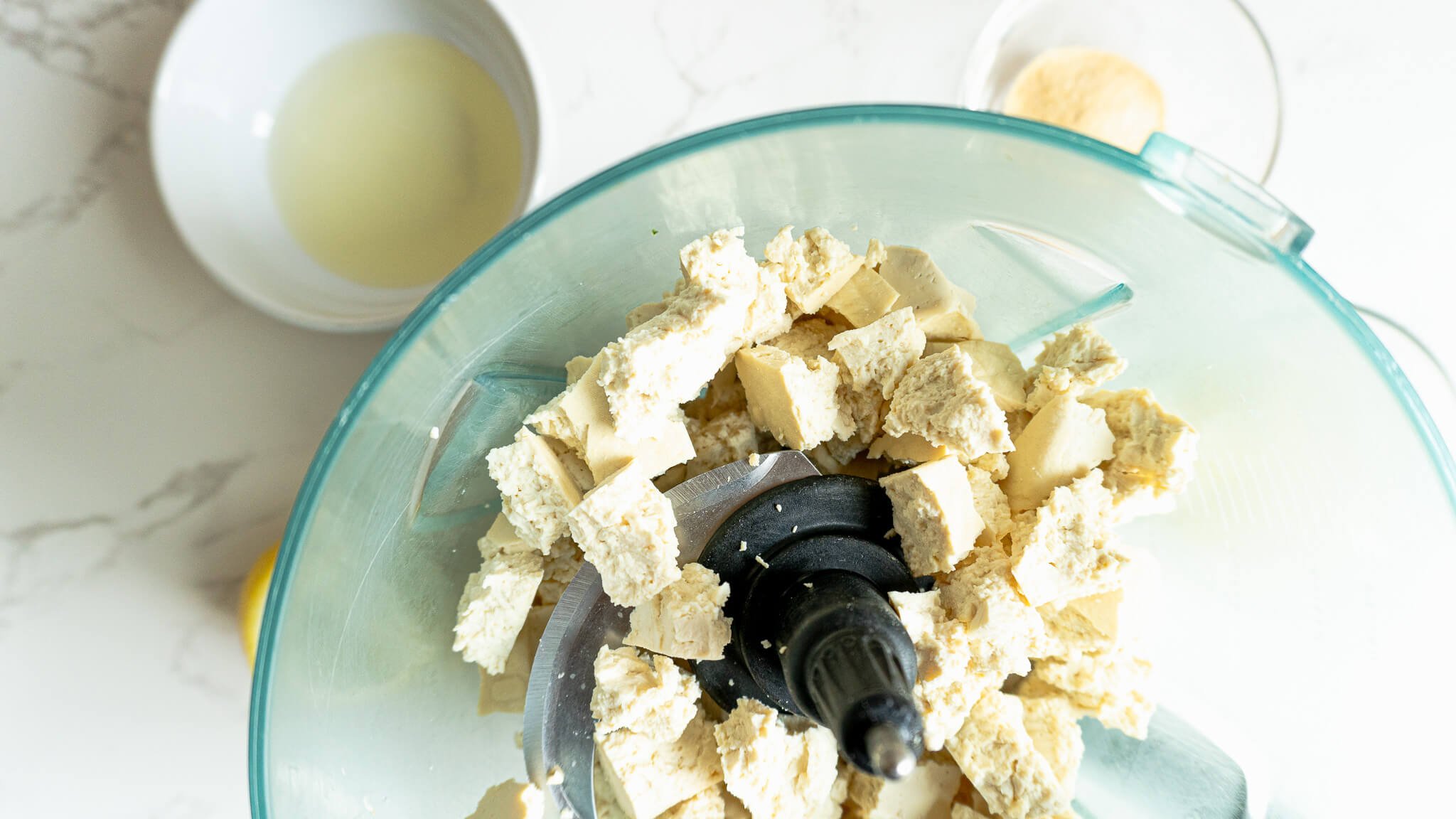 crumbled tofu for dairy free ricotta
