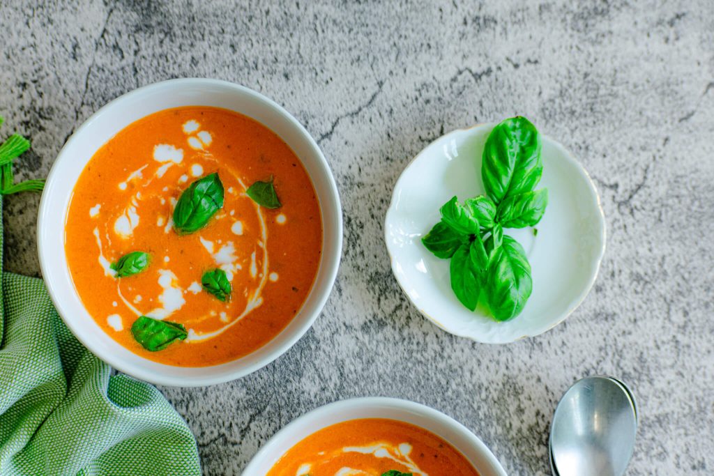 DairyFree Tomato Soup Milk Pick